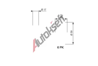 GATES Alterntorov volnobka DriveAlign GT OAP7283, OAP7283