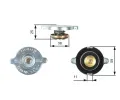 Uzavrac vko chladie GATES ‐ GT RC122