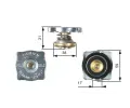 Uzavrac vko chladie GATES ‐ GT RC130