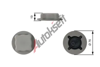 GATES Uzavrac vko GT RC206, RC206