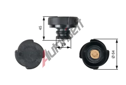GATES Uzavrac vko GT RC207, RC207
