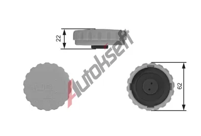 GATES Uzavrac vko GT RC235, RC235