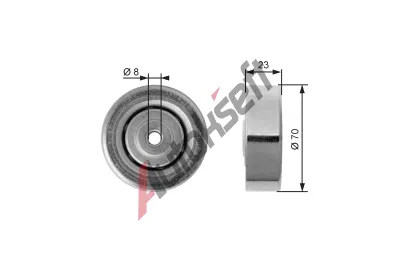 GATES Napnac kladka drkovho klnovho emenu DriveAlign GT T36161, T36161