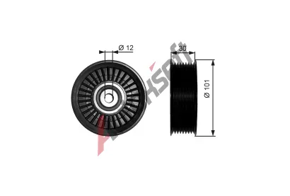 GATES Vratn / vodic kladka drkovho klnovho emenu DriveAlign GT T36170, T36170
