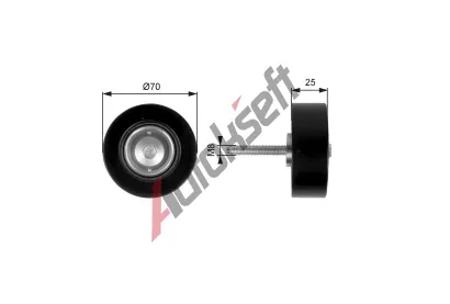 GATES Vratn/vodc kladka drkovho klnovho emenu DriveAlign GT T36263, T36263