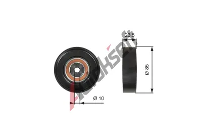 GATES Vratn / vodic kladka drkovho klnovho emenu DriveAlign GT T36274, T36274