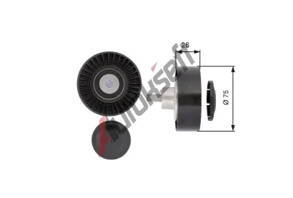 GATES Vratn / vodic kladka drkovho klnovho emenu DriveAlign GT T36385, T36385