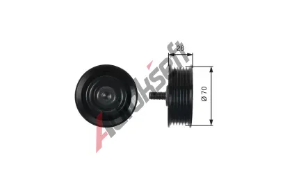 GATES Vratn / vodic kladka drkovho klnovho emenu DriveAlign GT T36410, T36410