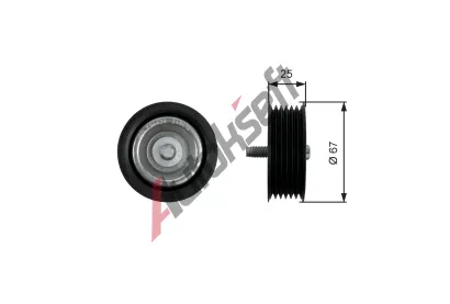 GATES Vratn / vodic kladka drkovho klnovho emenu DriveAlign GT T36434, T36434