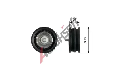 GATES Vratn / vodic kladka drkovho klnovho emenu DriveAlign GT T36435, T36435