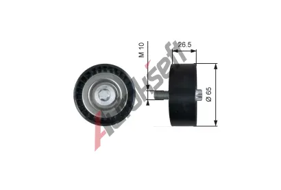 GATES Vratn / vodic kladka drkovho klnovho emenu DriveAlign GT T36464, T36464