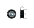 GATES Vratn / vodic kladka drkovho klnovho emenu DriveAlign ‐ GT T36469