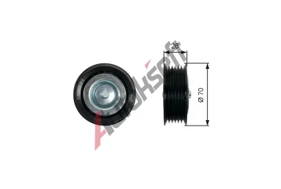 GATES Vratn / vodic kladka drkovho klnovho emenu DriveAlign GT T36469, T36469