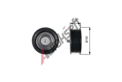GATES Vratn / vodic kladka drkovho klnovho emenu DriveAlign GT T36487, T36487