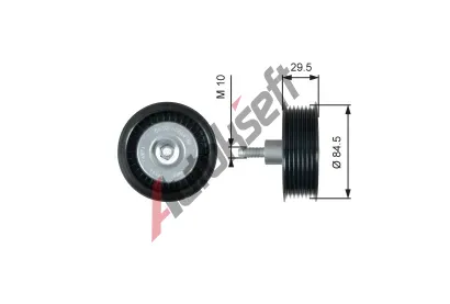GATES Vratn / vodic kladka drkovho klnovho emenu DriveAlign GT T36536, T36536