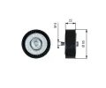 GATES Vratn / vodic kladka drkovho klnovho emenu DriveAlign ‐ GT T36734
