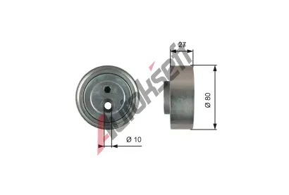 GATES Vratn / vodic kladka drkovho klnovho emenu DriveAlign GT T36755, T36755
