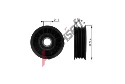 GATES Vratn/vodc kladka drkovho klnovho emenu DriveAlign GT T38009, T38009