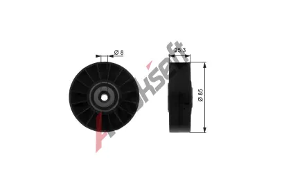 GATES Vratn / vodic kladka drkovho klnovho emenu DriveAlign GT T38093, T38093