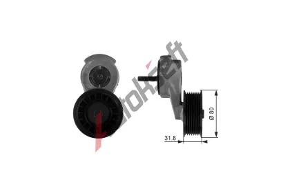 GATES Napínák drážkového klínového řemenu DriveAlign® GT T38116, T38116 GATES Napínák drážkového klínového řemenu DriveAlign® GT T38116, T38116