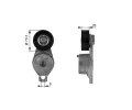 GATES Napnk drkovho klnovho emenu DriveAlign ‐ GT T38185