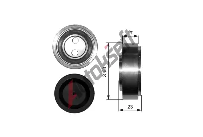 GATES Napnac kladka drkovho klnovho emenu DriveAlign GT T38228, T38228