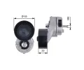 GATES Nap�n�k dr�kov�ho kl�nov�ho �emenu DriveAlign�&nbsp;&dash;&nbsp;GT T38356