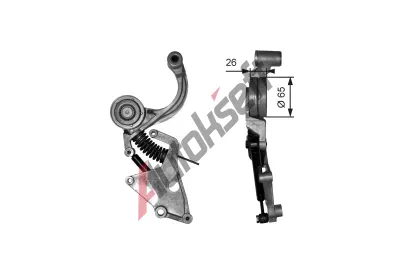 GATES Napnk drkovho klnovho emenu DriveAlign GT T38404, T38404