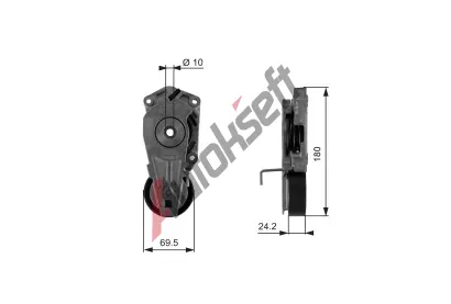 GATES Napnk drkovho klnovho emenu DriveAlign GT T38405, T38405