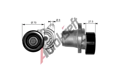 GATES Napnk drkovho klnovho emenu DriveAlign GT T38454, T38454