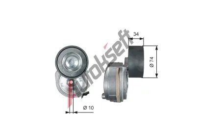 GATES Napnk drkovho klnovho emenu DriveAlign GT T38638, T38638