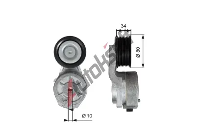 GATES Napnk drkovho klnovho emenu DriveAlign GT T38704, T38704