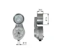 GATES Napnk drkovho klnovho emenu DriveAlign ‐ GT T38707