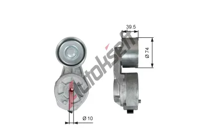 GATES Napnk drkovho klnovho emenu DriveAlign GT T38707, T38707
