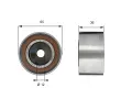 GATES Napnac kladka drkovho klnovho emenu DriveAlign ‐ GT T38709