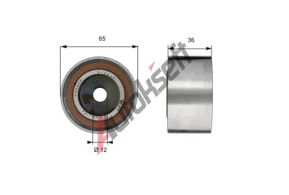 GATES Napnac kladka drkovho klnovho emenu DriveAlign GT T38709, T38709