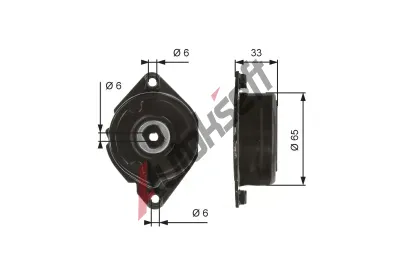 GATES Napnk drkovho klnovho emenu DriveAlign GT T39013, T39013
