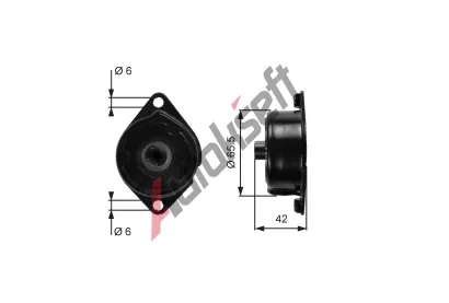 GATES Napnk drkovho klnovho emenu DriveAlign GT T39090, T39090