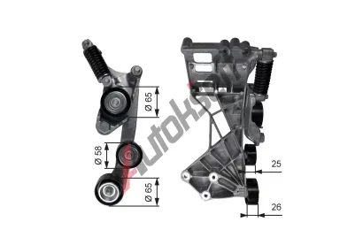 GATES Napnk drkovho klnovho emenu DriveAlign GT T39136, T39136