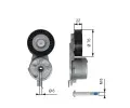 GATES Napnk drkovho klnovho emenu DriveAlign ‐ GT T39141