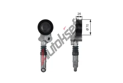 GATES Napnk drkovho klnovho emenu DriveAlign GT T39158, T39158