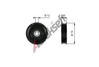GATES Napnac kladka drkovho klnovho emenu DriveAlign GT T39184, T39184