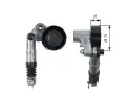 GATES Napnk drkovho klnovho emenu DriveAlign ‐ GT T39216