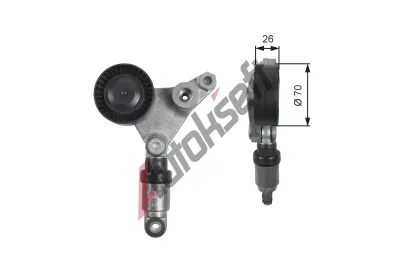 GATES Napnk drkovho klnovho emenu DriveAlign GT T39258, T39258