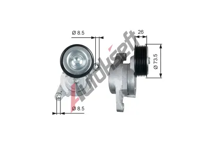 GATES Napnk drkovho klnovho emenu DriveAlign GT T39279, T39279