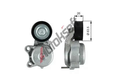 GATES Napnk drkovho klnovho emenu DriveAlign GT T39343, T39343