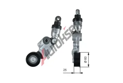 GATES Napnk drkovho klnovho emenu DriveAlign GT T39388, T39388