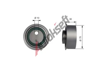 GATES Napnac kladka ozubenho emenu PowerGrip GT T41041, T41041