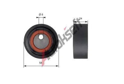 GATES Napnac kladka ozubenho emenu PowerGrip GT T41064, T41064