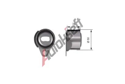 GATES Napnac kladka ozubenho emenu PowerGrip GT T41157, T41157